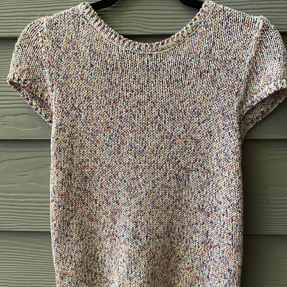 Zara Knit Keyhole Top